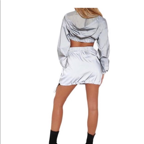 long-sleeved windbreaker two-piece reflective - Picture 4 of 5